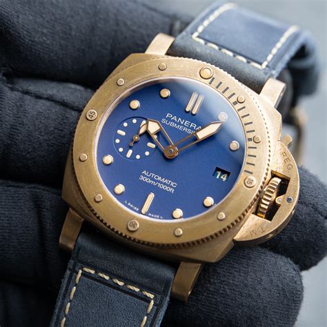 bronzo panerai price|Panerai submersible 42mm bronze.